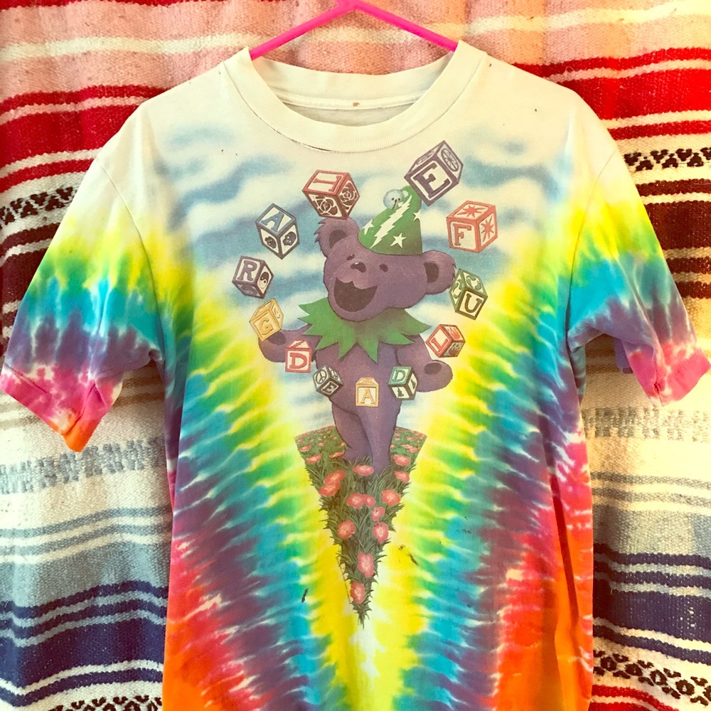 Vintage Grateful Dead Dancing Bears Spring Tour 91